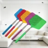 Extendable plastic fly swatter, summer mosquito swatter, household daily extended extendable stainless steel swatter, fly and mosquito swatter details Picture